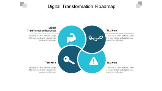 Digital Transformation Roadmap Ppt PowerPoint Presentation Layouts Slide Download Cpb