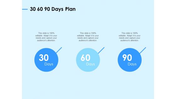 Digital Transformation Strategies 30 60 90 Days Plan Ppt Portfolio Maker PDF