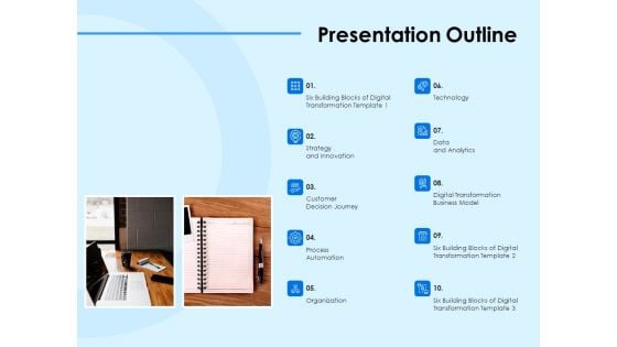 Digital Transformation Strategies Presentation Outline Ppt File Graphics Template PDF