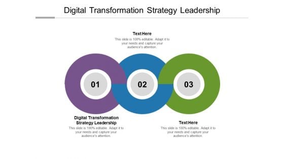 Digital Transformation Strategy Leadership Ppt PowerPoint Presentation Summary Background Designs Cpb