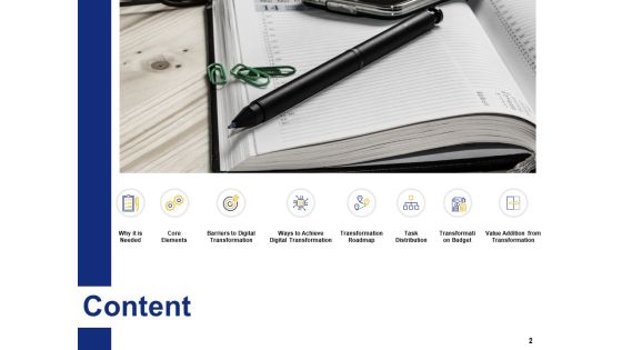 Digital Transformation Strategy Ppt PowerPoint Presentation Complete Deck With Slides Slide02