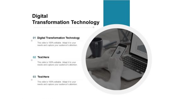 Digital Transformation Technology Ppt PowerPoint Presentation Layouts Picture Cpb