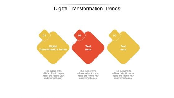 Digital Transformation Trends Ppt PowerPoint Presentation Gallery Picture Cpb