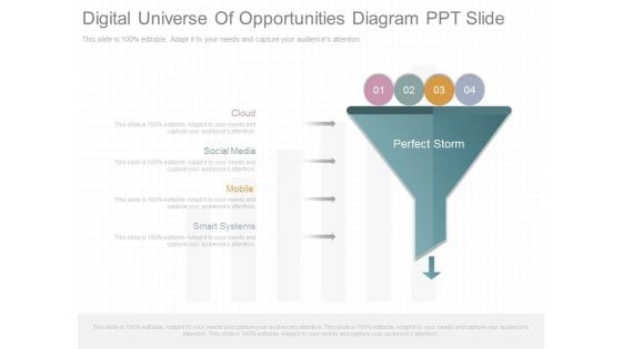 Digital Universe Of Opportunities Diagram Ppt Slide