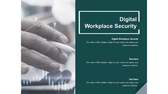 Digital Workplace Security Ppt PowerPoint Presentation Portfolio Information Cpb Pdf