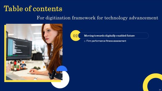 Digitization Framework For Technology Advancement Ppt PowerPoint Presentation Complete Deck With Slides Slide31