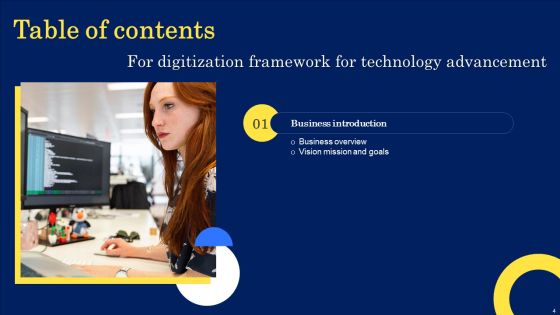 Digitization Framework For Technology Advancement Ppt PowerPoint Presentation Complete Deck With Slides Slide04