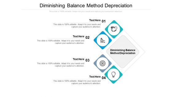 Diminishing Balance Method Depreciation Ppt PowerPoint Presentation Styles Designs Cpb Pdf