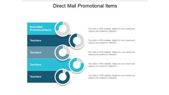 Direct Mail Promotional Items Ppt PowerPoint Presentation Slides Gallery Cpb