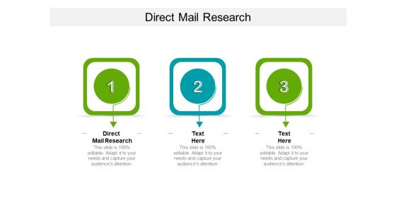 Direct Mail Research Ppt PowerPoint Presentation Pictures Introduction Cpb