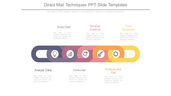 Direct Mail Techniques Ppt Slide Templates