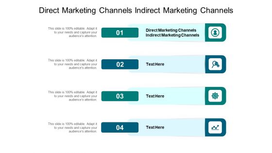 Direct Marketing Channels Indirect Marketing Channels Ppt PowerPoint Presentation Pictures Designs Cpb Pdf Direct Marketing Channels Indirect Marketing Channels Ppt PowerPoint Presentation Pictures Designs Cpb Pdf