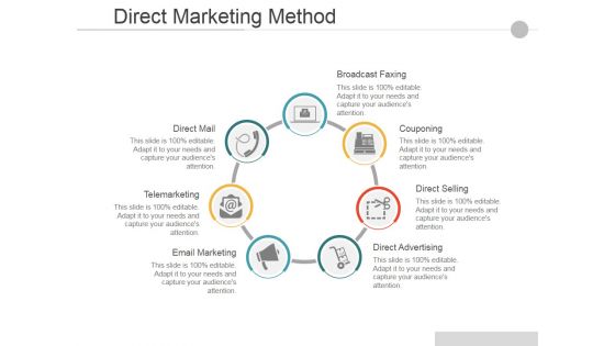 Direct Marketing Method Ppt PowerPoint Presentation Icon Rules Direct Marketing Method Ppt PowerPoint Presentation Icon Rules