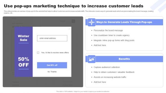 Direct Response Marketing Guide Ultimate Success Use Pop Ups Marketing Technique Topics PDF Direct Response Marketing Guide Ultimate Success Use Pop Ups Marketing Technique Topics PDF