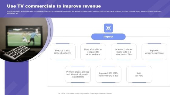 Direct Response Marketing Guide Ultimate Success Use TV Commercials To Improve Infographics PDF Direct Response Marketing Guide Ultimate Success Use TV Commercials To Improve Infographics PDF