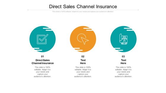 Direct Sales Channel Insurance Ppt PowerPoint Presentation Gallery Layouts Cpb