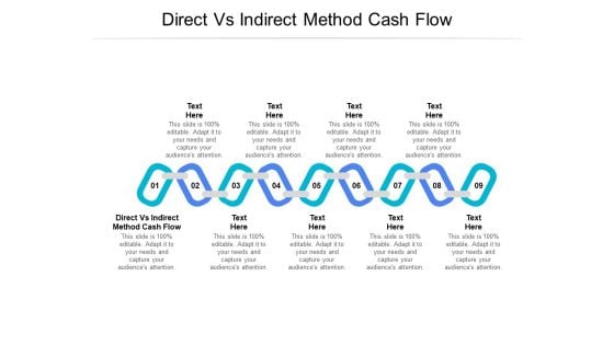 Direct Vs Indirect Method Cash Flow Ppt PowerPoint Presentation Portfolio Outfit Cpb