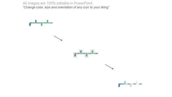 Directional Linear Timeline Diagram For Business Powerpoint Slides Slide02