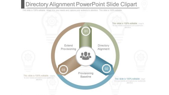 Directory Alignment Powerpoint Slide Clipart