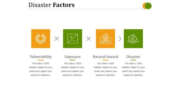 Disaster Factors Ppt PowerPoint Presentation Graphics