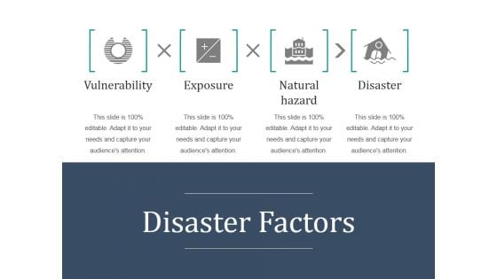 Disaster Factors Ppt PowerPoint Presentation Guidelines