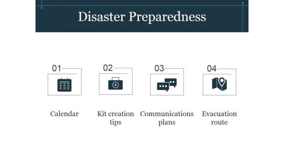 Disaster Preparedness Template 1 Ppt PowerPoint Presentation Example 2015