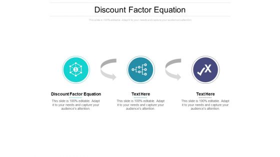 Discount Factor Equation Ppt PowerPoint Presentation Professional File Formats Cpb Pdf