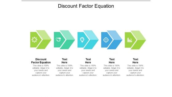 Discount Factor Equation Ppt PowerPoint Presentation Slides Background Images Cpb Pdf