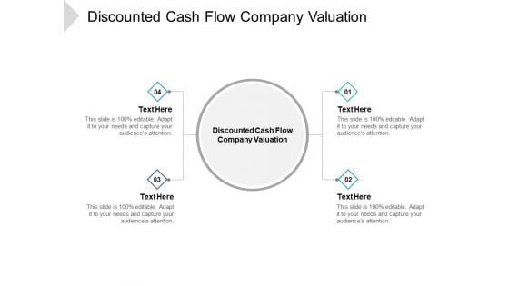 Discounted Cash Flow Company Valuation Ppt PowerPoint Presentation Styles Format Cpb Pdf