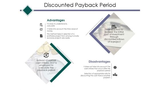 Discounted Payback Period Ppt PowerPoint Presentation Layouts Graphics
