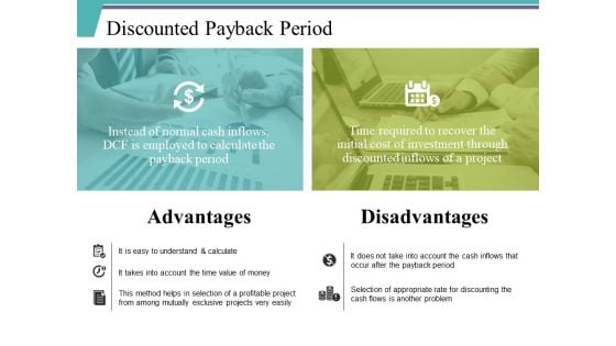 Discounted Payback Period Ppt PowerPoint Presentation Summary Examples