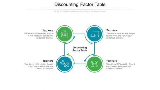 Discounting Factor Table Ppt PowerPoint Presentation Portfolio Graphics Pictures Cpb Pdf