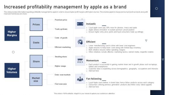 Discovering Apples Billion Dollar Branding Secret Increased Profitability Management By Apple As A Brand Themes PDF