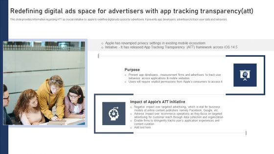 Discovering Apples Billion Dollar Branding Secret Redefining Digital Ads Space For Advertisers App Tracking Background PDF