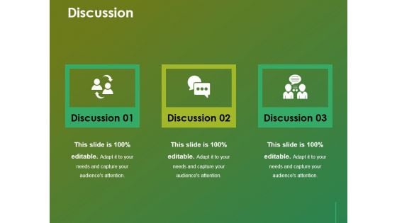 Discussion Ppt Powerpoint Presentation Portfolio Slides