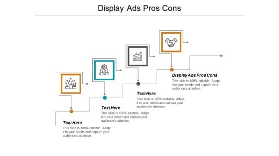 Display Ads Pros Cons Ppt PowerPoint Presentation Summary Slide Cpb