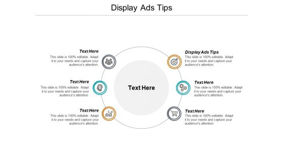 Display Ads Tips Ppt PowerPoint Presentation Outline Layout Cpb