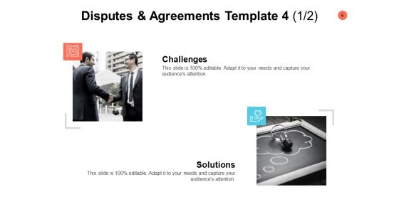 Disputes And Agreements Ppt PowerPoint Presentation Complete Deck With Slides