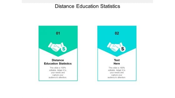 Distance Education Statistics Ppt PowerPoint Presentation Outline Layout Cpb