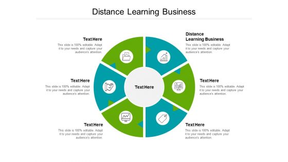 Distance Learning Business Ppt PowerPoint Presentation Icon Samples Cpb Pdf