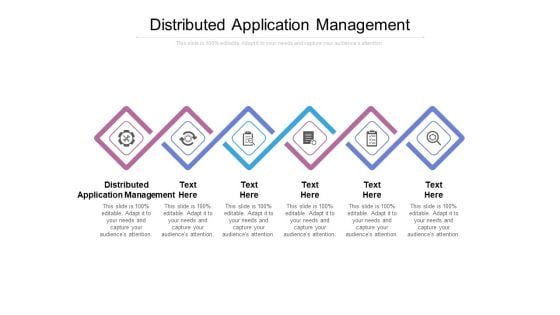 Distributed Application Management Ppt PowerPoint Presentation File Professional Cpb