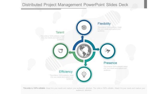 Distributed Project Management Powerpoint Slides Deck