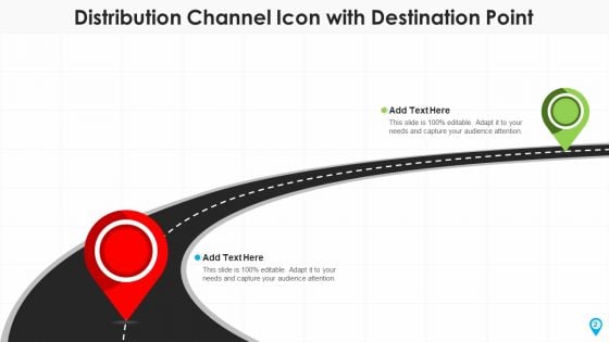 Distribution Channel Icon Reach Targeted Ppt PowerPoint Presentation Complete Deck With Slides