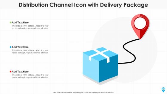 Distribution Channel Icon Reach Targeted Ppt PowerPoint Presentation Complete Deck With Slides