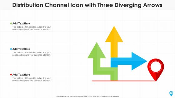 Distribution Channel Icon Reach Targeted Ppt PowerPoint Presentation Complete Deck With Slides