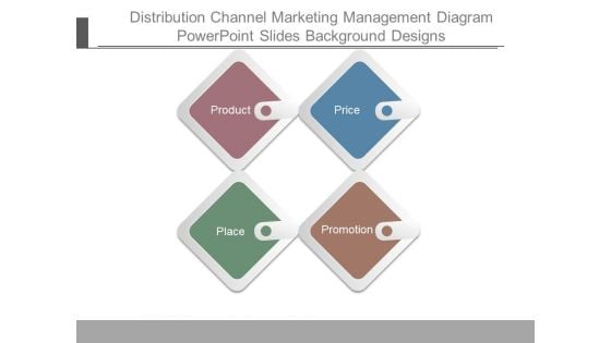 Distribution Channel Marketing Management Diagram Powerpoint Slides Background Designs