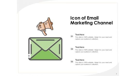 Distribution Icon Digital Marketing Email Marketing Megaphone Ppt PowerPoint Presentation Complete Deck