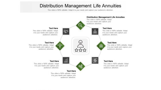 Distribution Management Life Annuities Ppt PowerPoint Presentation Infographic Template Shapes Cpb Pdf