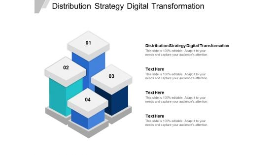 Distribution Strategy Digital Transformation Ppt PowerPoint Presentation Styles Clipart Cpb