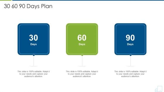 Distributor Strategy 30 60 90 Days Plan Guidelines PDF